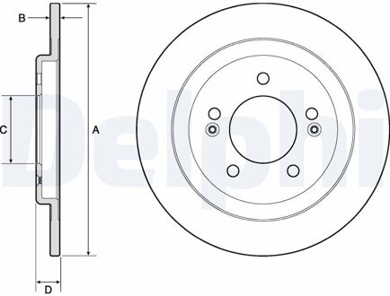 Hyundai Remschijf BG4749C