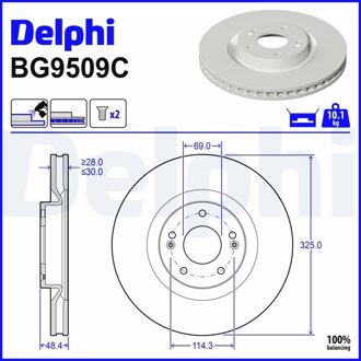 Hyundai Remschijf BG9509C