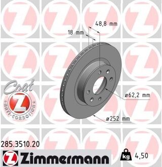 Hyundai Remschijf Coat Z 285351020
