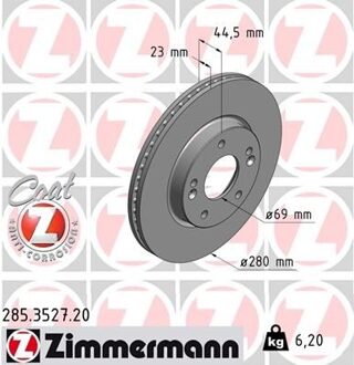 Hyundai Remschijf Coat Z 285352720