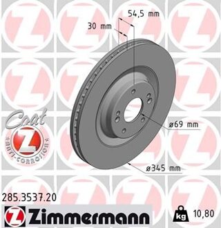 Hyundai Remschijf COAT Z 285353720