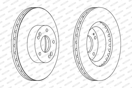 Hyundai Remschijf DDF1630C