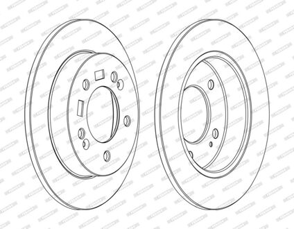 Hyundai Remschijf DDF1874C