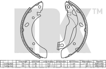 Hyundai Remschoenset 2734561