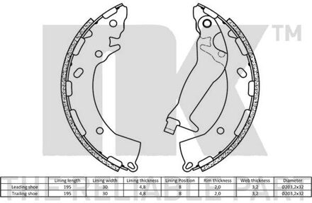 Hyundai Remschoenset 2734789