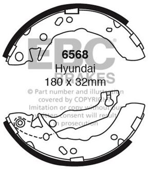 Hyundai Remschoenset 6568