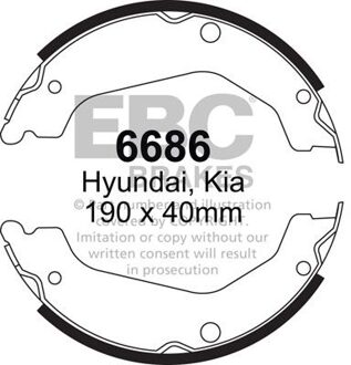 Hyundai Remschoenset 6686