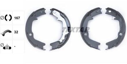 Hyundai Remschoenset, parkeerrem 91075400