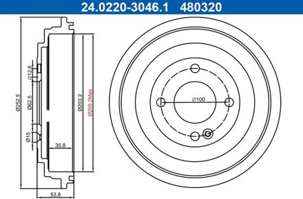 Hyundai Remtrommel 24022030461