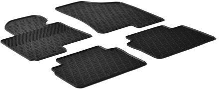 Hyundai Rubbermatten passend voor Hyundai ix35 / Kia Sportage 5 deurs 2010-2016 (G profiel 4-delig + montageclips)
