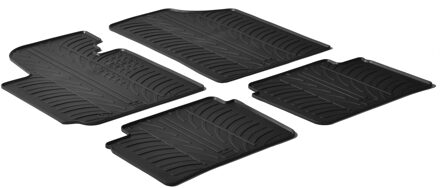 Hyundai Rubbermatten passend voor Hyundai Veloster 2011- (T profiel 4-delig)