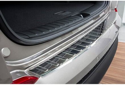 Hyundai RVS Achterbumperprotector passend voor Hyundai Tucson 2015-2018 'Ribs'