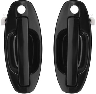 Hyundai Santa Fe 2001 2002 2003 2004 2005 2006 Voor Terug Links Rechts Auto Zwart Deurklink The voorkant paar