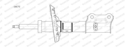 Hyundai Schokdemper G8670