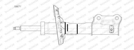 Hyundai Schokdemper G8671