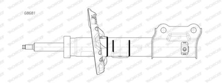 Hyundai Schokdemper G8681