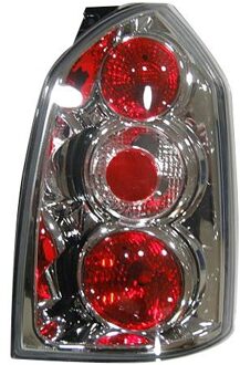 Hyundai Set Achterlichten passend voor Hyundai Tucson 2004-2010 - Chroom