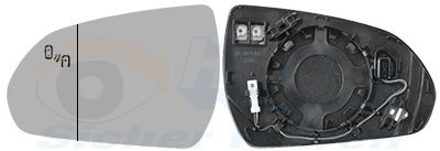 Hyundai Spiegelglas, buitenspiegel * HAGUS * 8254835