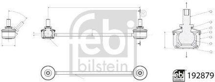 Hyundai Stabilisatorstang 192879