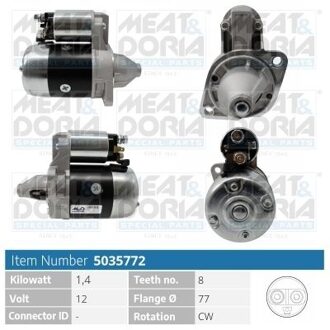 Hyundai Startmotor / Starter 5035772
