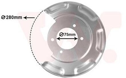 Hyundai Stofschild Achter L 8244373