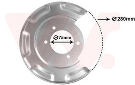 Hyundai Stofschild Achter R 8244374