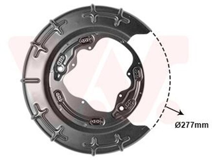 Hyundai stofschild achter rechts 8207374