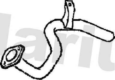 Hyundai Uitlaatpijp 210674