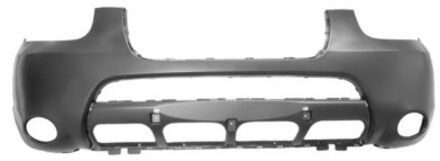 Hyundai VOORBUMPER ZWART met MISTLICHTGAT 8266574