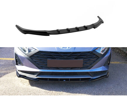 Hyundai Voorspoiler passend voor Hyundai i20 III Facelift excl. N / N-Line 2023- (ABS Glanzend zwart) DXVHY05