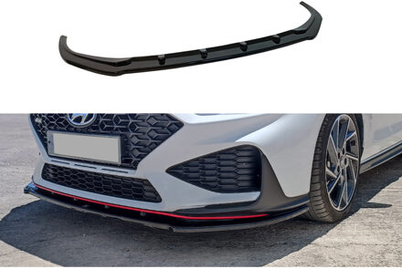 Hyundai Voorspoiler passend voor Hyundai i30 III N/N-Line Hatchback/Fastback Facelift 2020- (ABS Glanzend zw DXVHY02