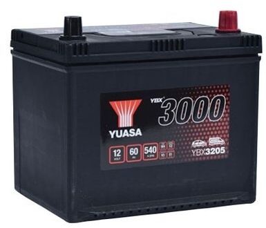 Hyundai Yuasa Accu YBX3205 60 Ah YBX3205