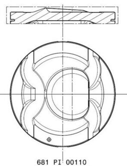 Hyundai Zuiger 681PI00110002