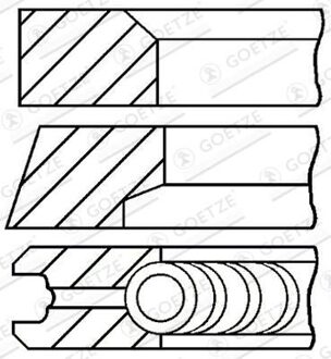 Hyundai Zuigerveerset 0844510000