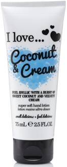 I love Coconut & Cream Super Soft Hand Lotion - 75ml