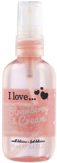 i Love Cosmetics Body Mist I Love Cosmetics Body Spritzer Strawberries & Cream 100 ml