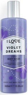 i Love Cosmetics Body Wash I Love Cosmetics Violet Dreams Body Wash 360 ml