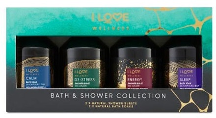 i Love Cosmetics Geschenkset I Love Cosmetics Wellness Bath & Shower Collection 4 x 125 ml
