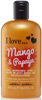 i Love Cosmetics I love bath&show.mango papaya 500 ml