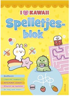 I Love Kawaii Spelletjesblok - ZNU
