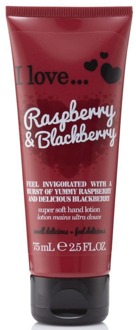 I love Nourishing Hand Cream with (Raspberry & Blackberry Super Soft Hand Lotion) 75 ml - 75ml
