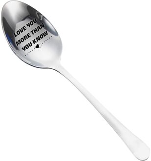 I Love U Vader Gegraveerd Ijs Lepel Koffie Blender Keuken Tool Vader Beste Papa Van Dochter Of vaders Dag