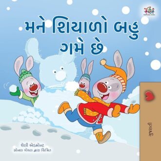 I Love Winter (Gujarati Book For Kids) - Gujarati Bedtime Collection - Shelley Admont