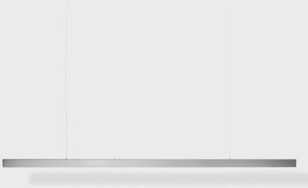 I Model Cordless Hanglamp - 250 cm - Geborsteld roestvrij staal