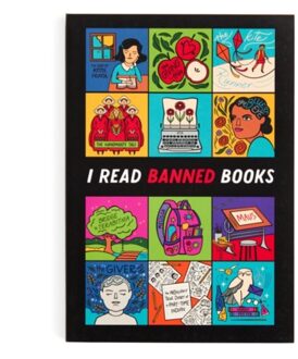 I Read Banned Books A5 Journal - Galison