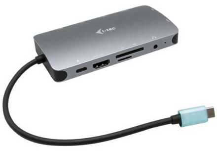 i-tec Metal USB-C Nano Dock HDMI/VGA with LAN + Power Delivery 100 W