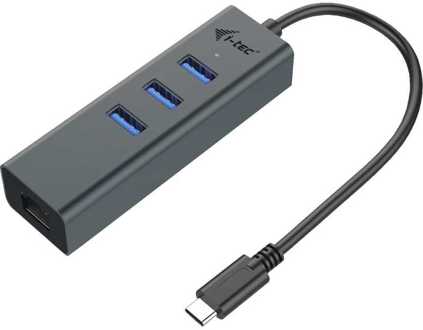 i-tec Netwerkadapter 10 / 100 / 1000 Mbit/s USB-C