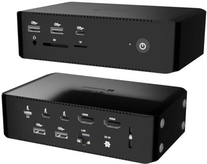 i-tec Thunderbolt5 Quattro 140W docking
