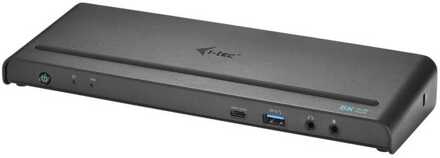 i-tec USB 3.0 / USB-C / Thunderbolt 3, 3x 4K Docking Station + Power Delivery 85W Dockingstation