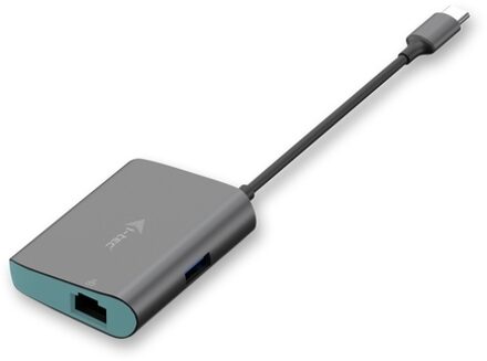 i-tec USB-C Metal HUB + Gigabit Ethernet Adapter